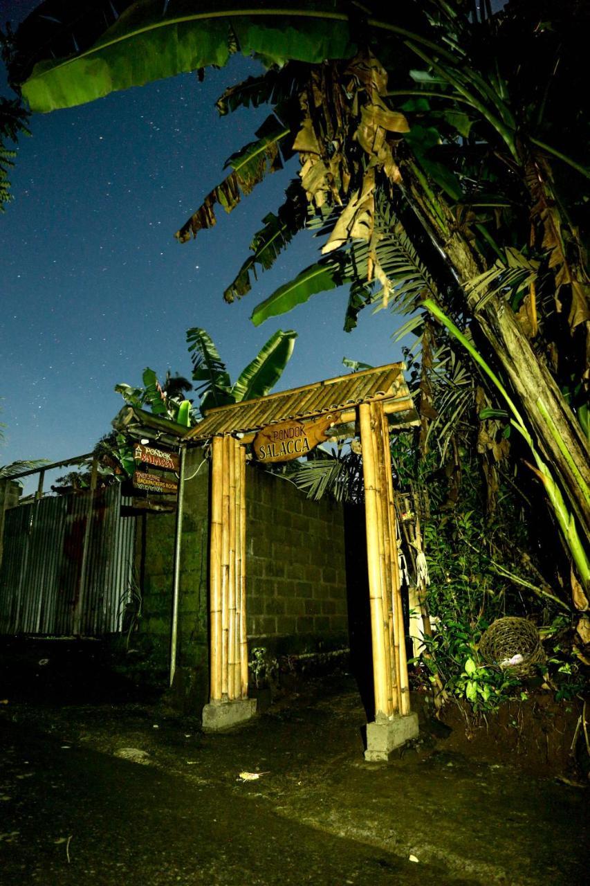 Pondok Salacca#Bamboohouse# チャンディダサ エクステリア 写真